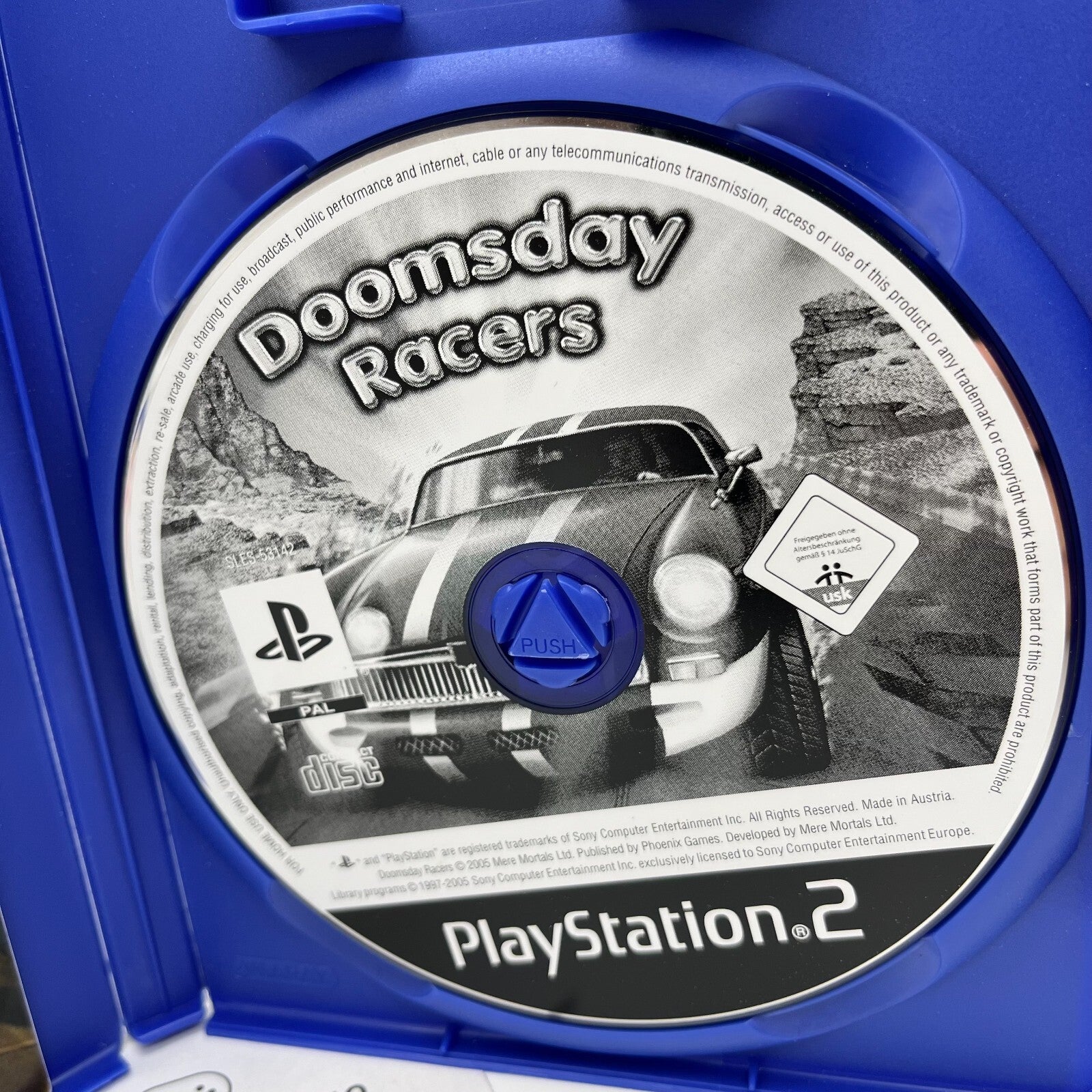 Doomsday Racers PS2 Italiano Completo con Manuale Sony PlayStation 2 COME NUOVO