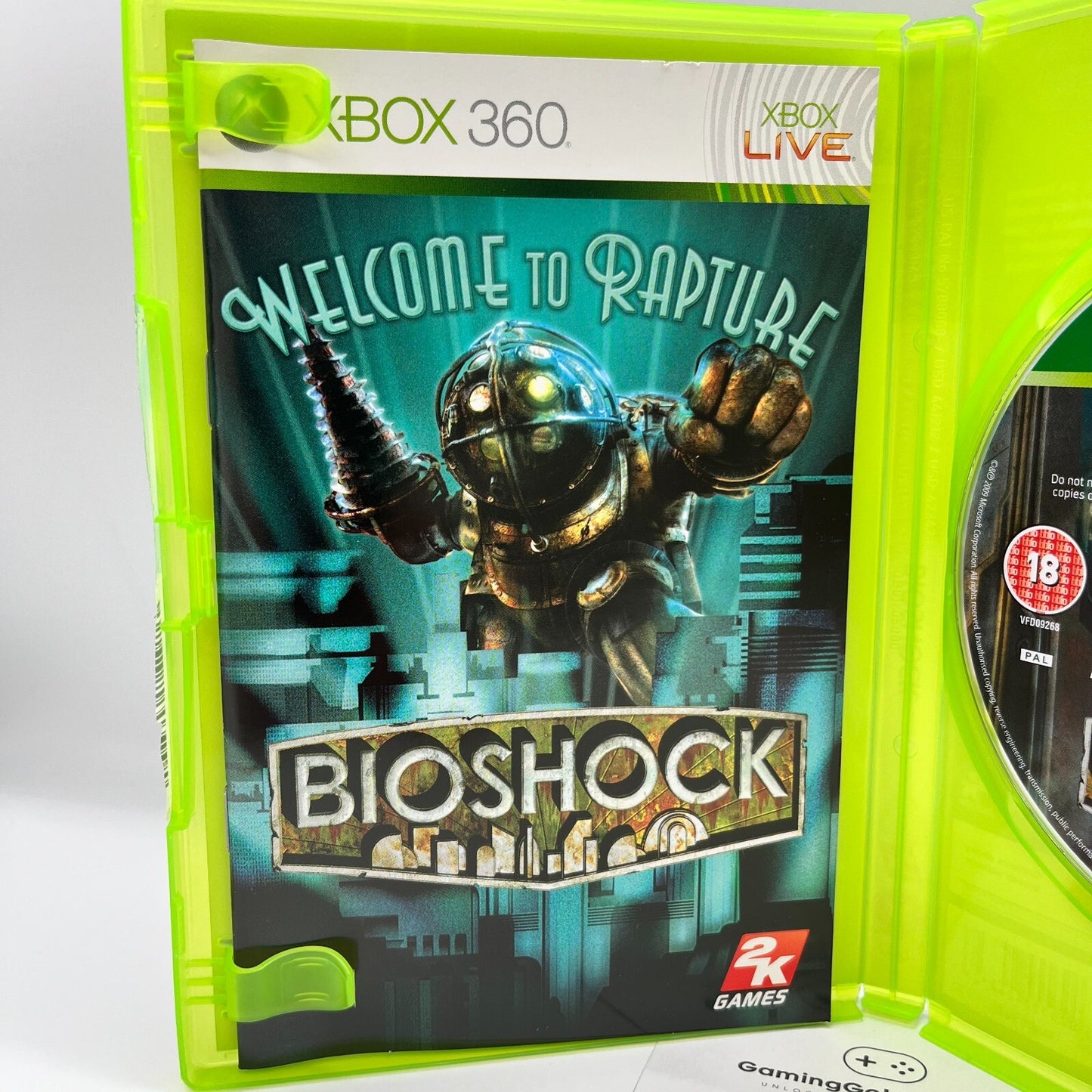 BioShock 1 + 2 Xbox 360 PAL Completi con Manuali 2K Microsoft COME NUOVI