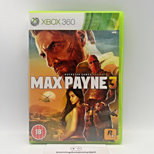 Max Payne 3 Xbox 360 Completo con Manuale PAL Multilingua Rockstar Microsoft