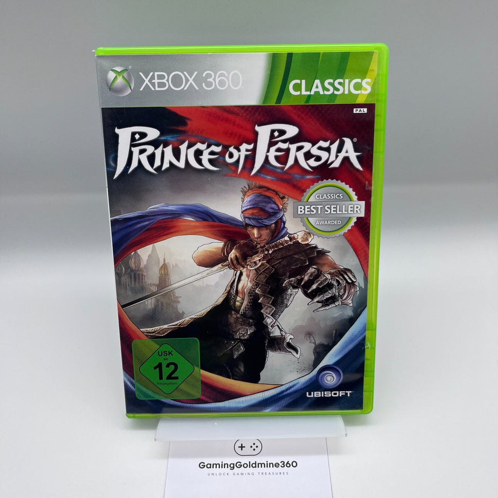 Prince of Persia Xbox 360 PAL Tedesco COMPLETO Ubisoft Microsoft Xbox360