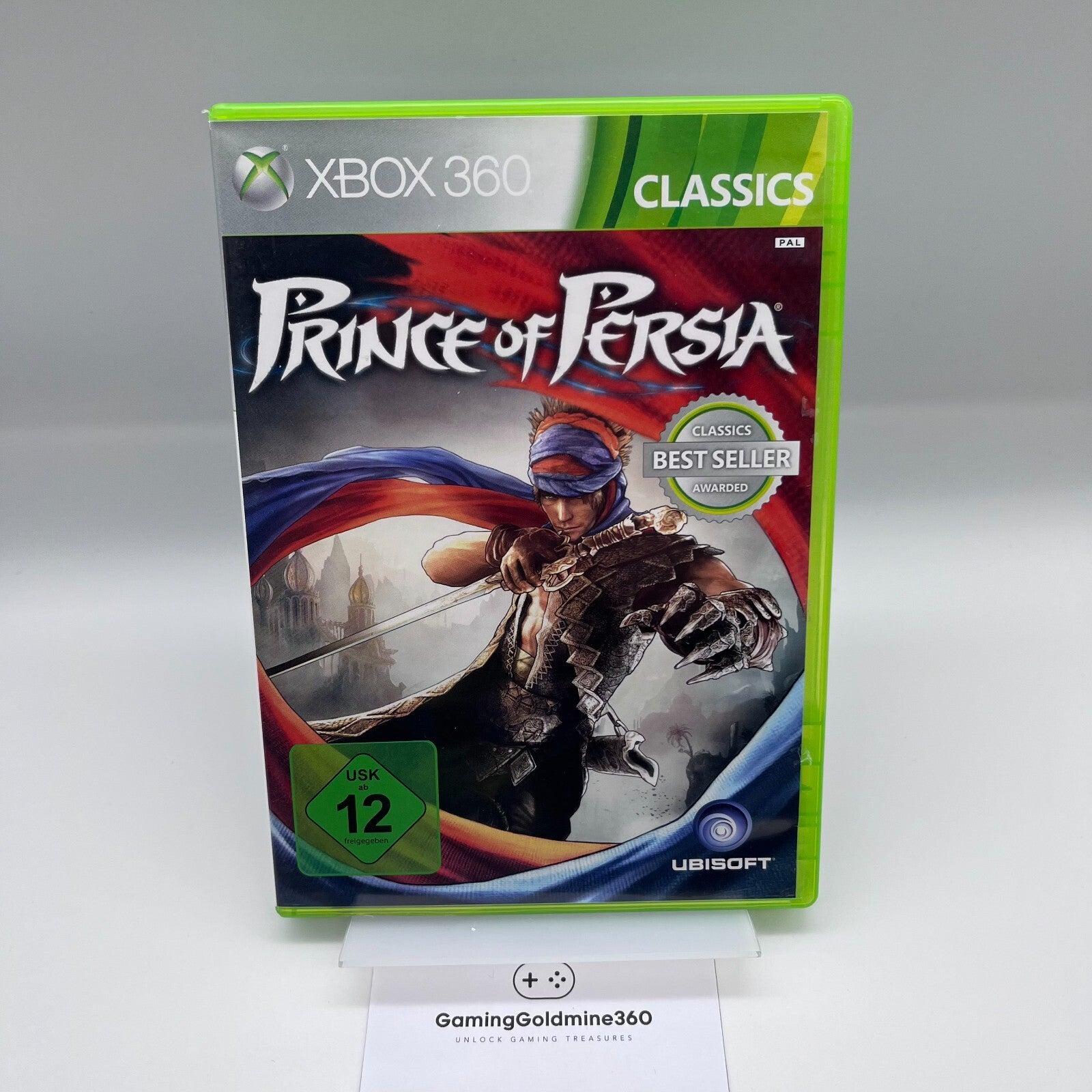 Prince of Persia Xbox 360 PAL Tedesco COMPLETO Ubisoft Microsoft Xbox360