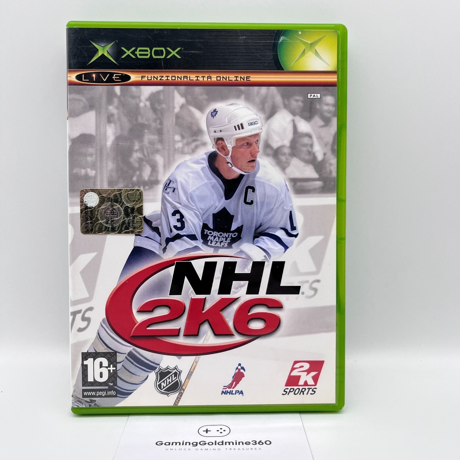 NHL 2K6 Xbox Classic ITALIANO Completo con Manuale PAL 2k Microsoft COME NUOVO🏒