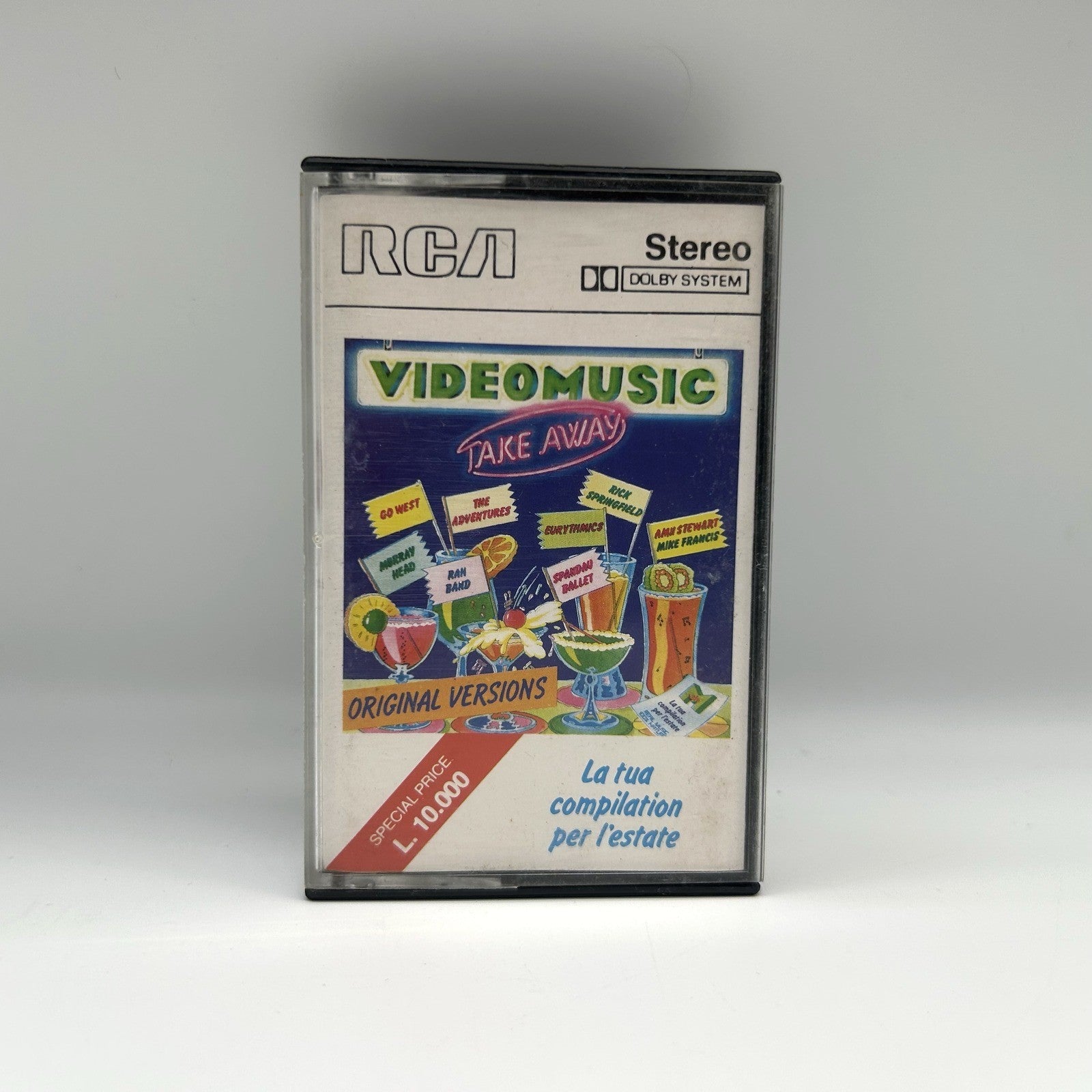 Videomusic Take Away Musicassetta MC RCA Compilation Anni 80 Original Versions