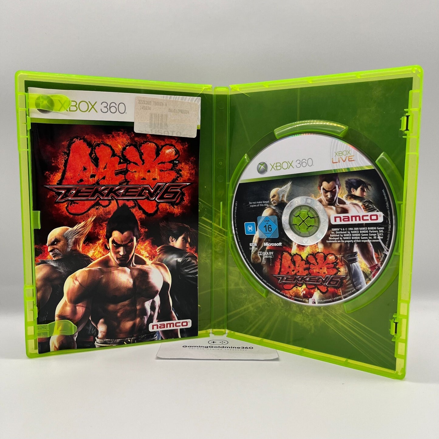 Tekken 6 Xbox 360 Italiano Completo con Manuale Namco Microsoft Gioco PAL OTTIMO
