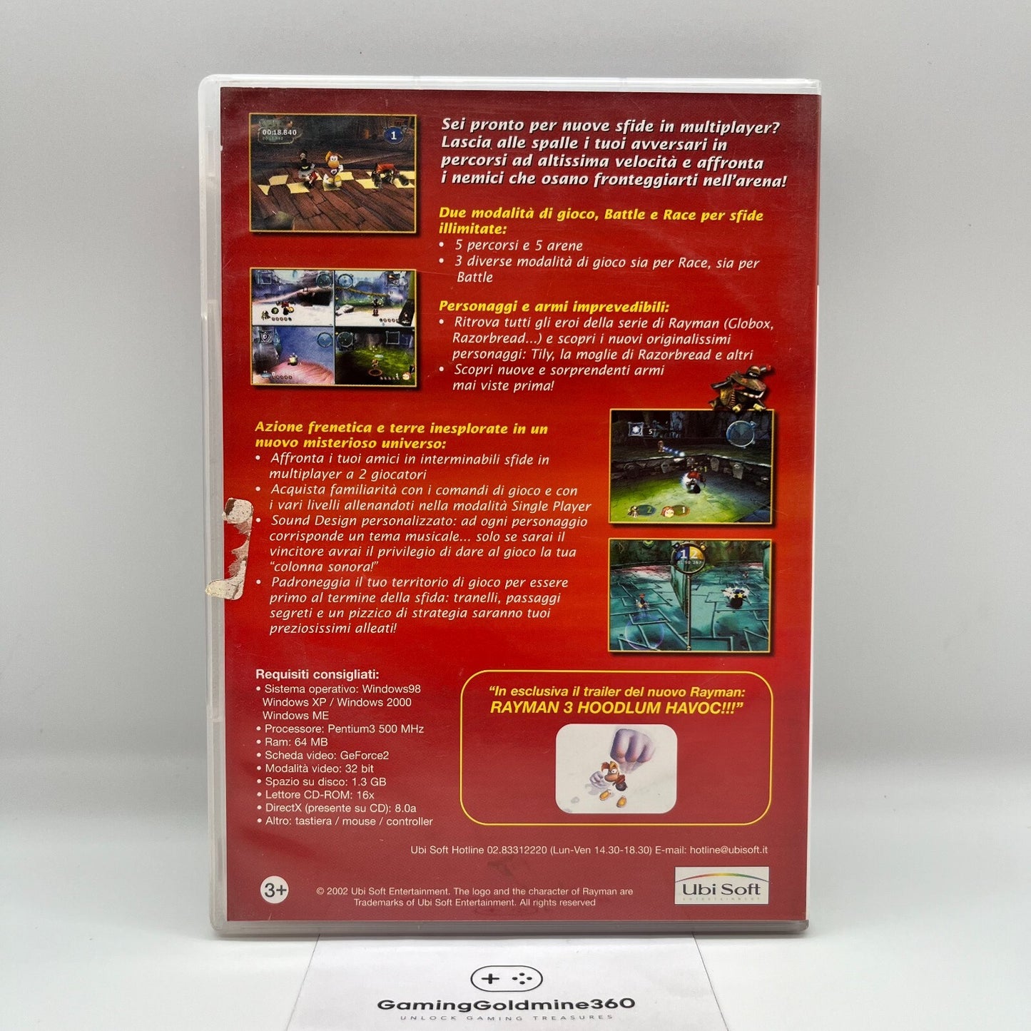 Rayman M The Challenge PC CD-Rom Italiano Gioco Computer UbiSoft OTTIME CONDIZIO