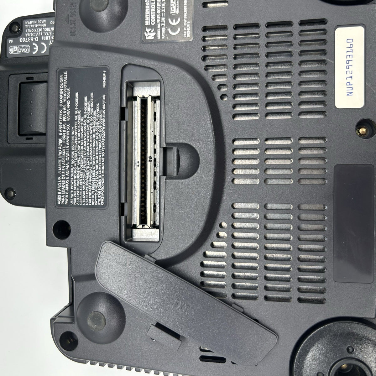 Nintendo 64 – Console PAL NUS-001 (EUR)