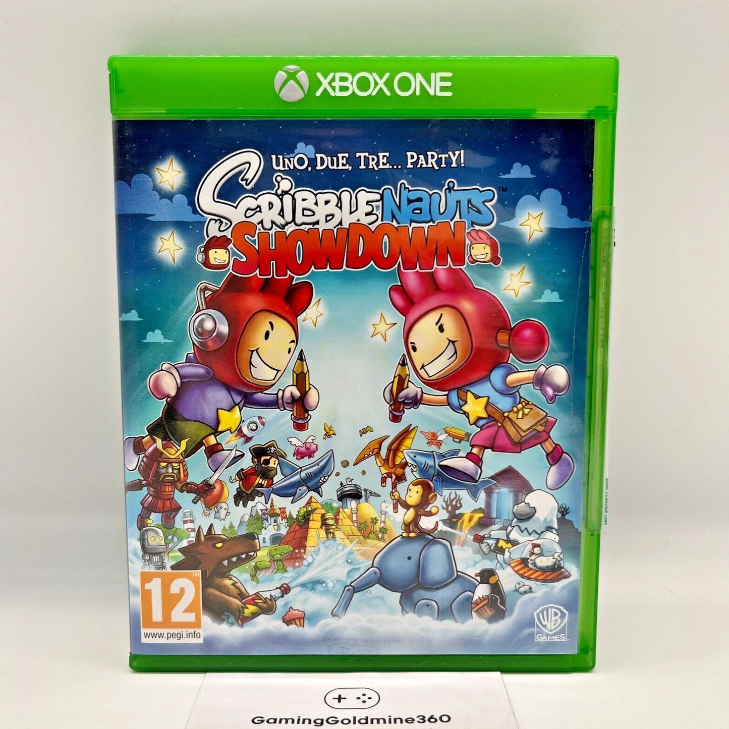 Scribble Nauts Showdown Xbox One Italiano Warner Bros COME NUOVO
