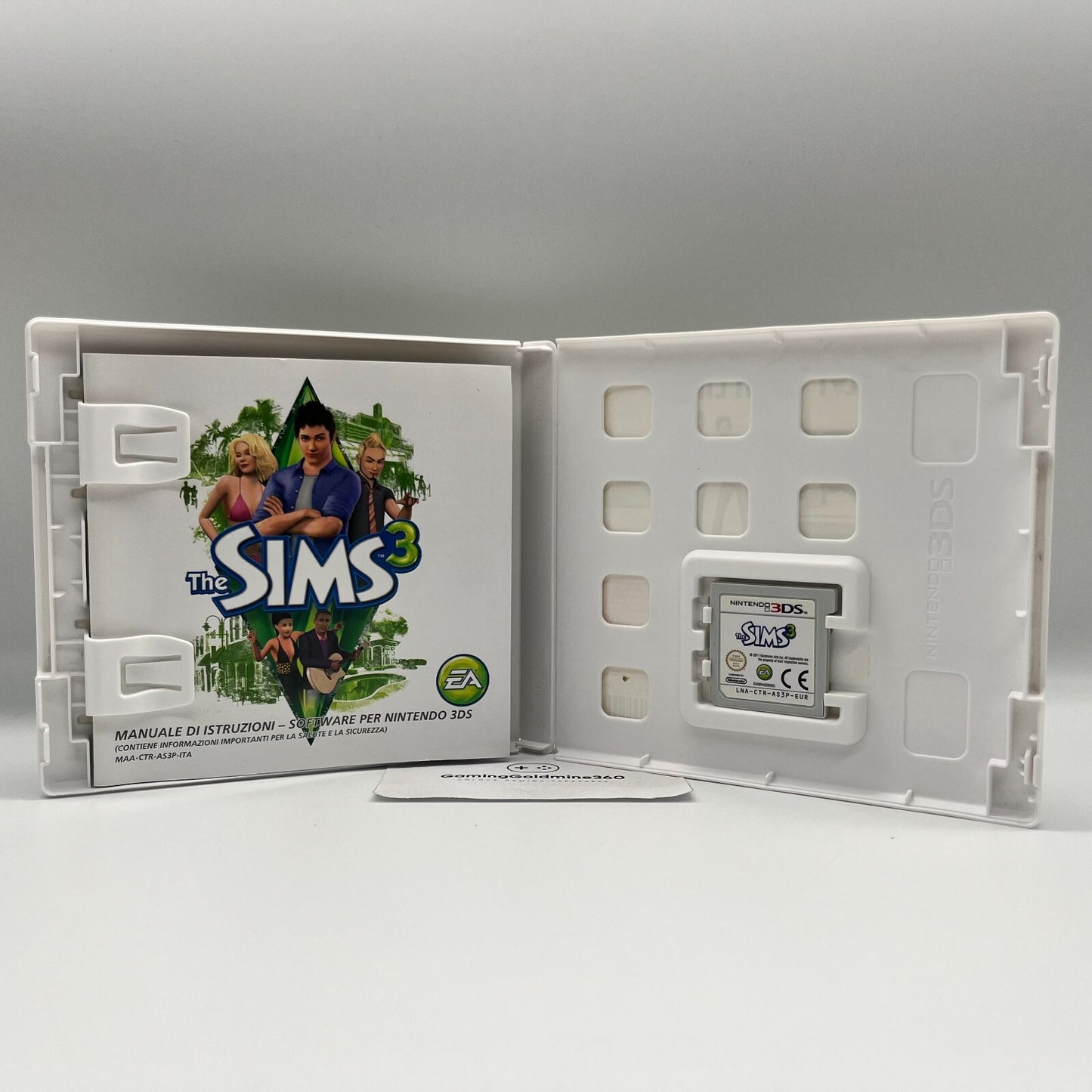 The Sims 3 Nintendo 3DS Italiano Completo con Manuale EA Gioco 2DS DS COME NUOVO