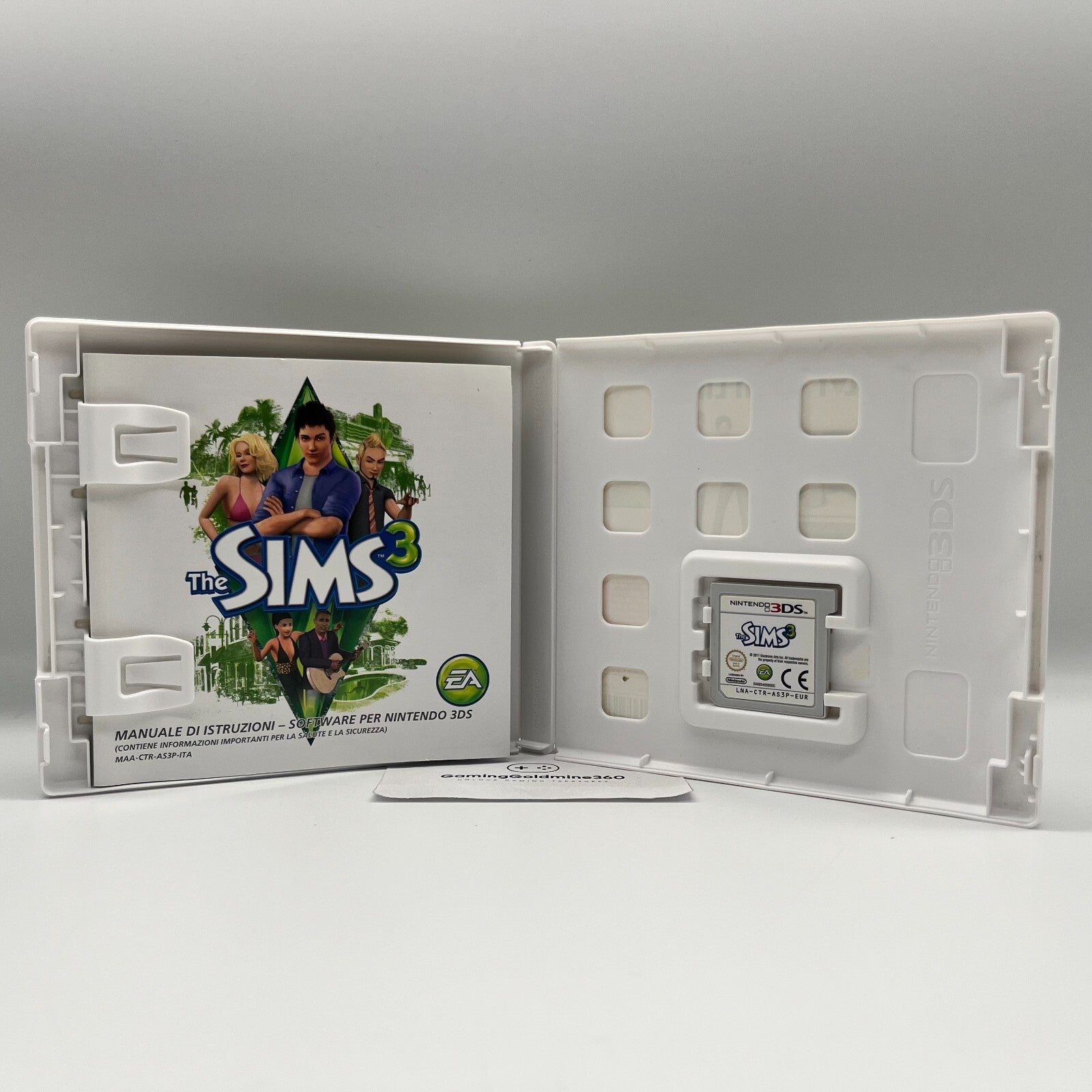 The Sims 3 Nintendo 3DS Italiano Completo con Manuale EA Gioco 2DS DS COME NUOVO
