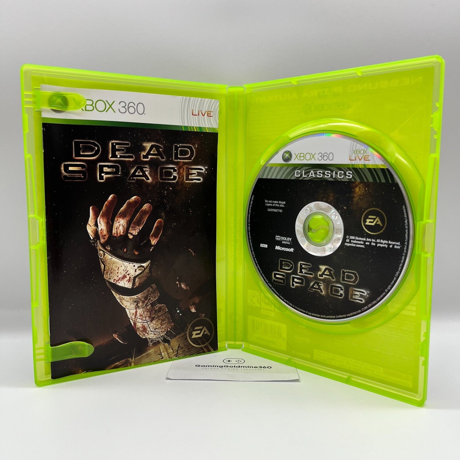 Dead Space Xbox 360 Italiano Completo con Manuale EA Microsoft COME NUOVO Horror