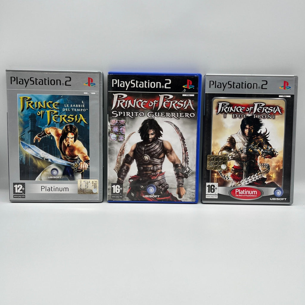 Prince of Persia BUNDLE PS2 Italiano Completi Ubisoft Sony PlayStation 2 OTTIMI