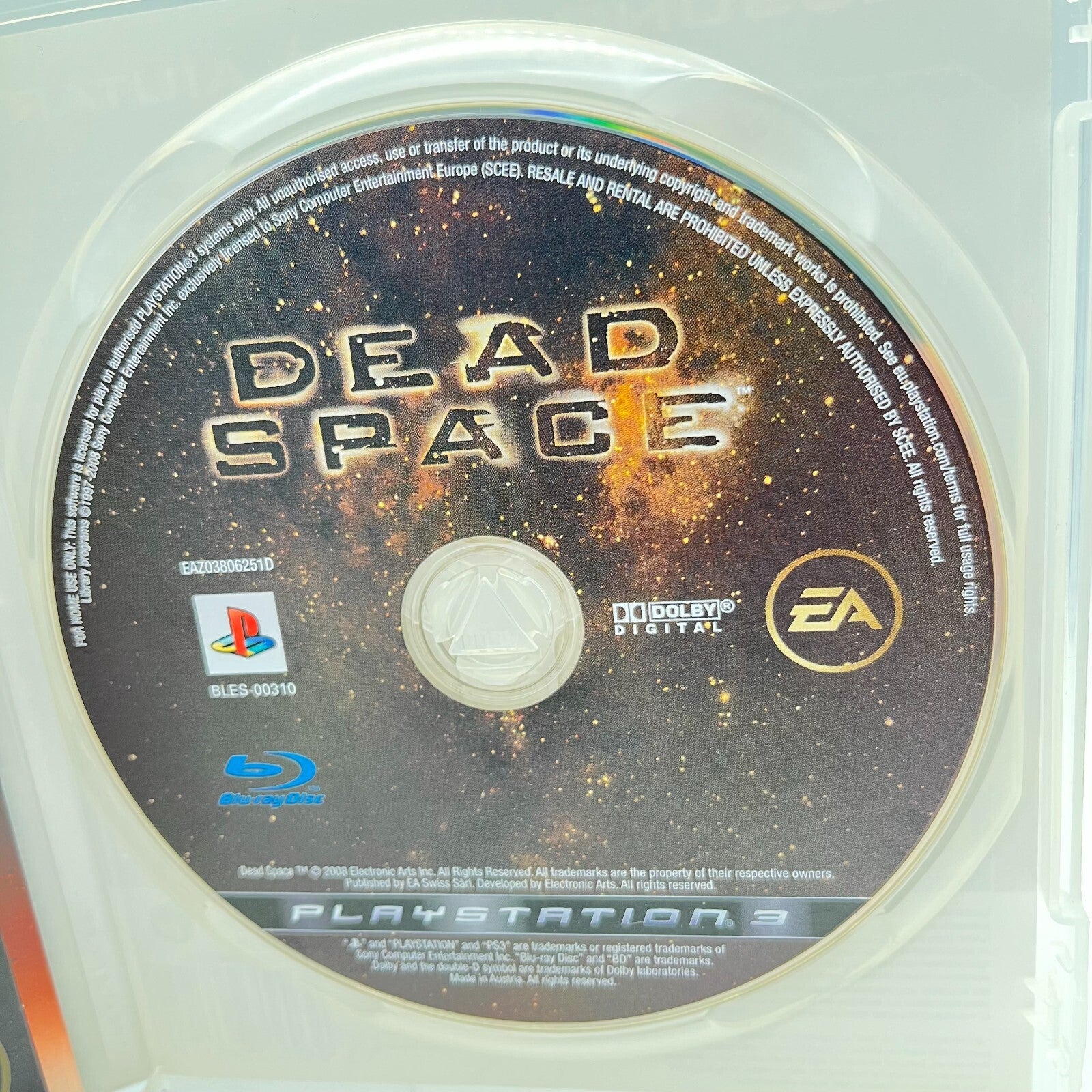 Dead Space PS3 Italiano Completo PAL EA Sony PlayStation 3 Gioco Survival Horror
