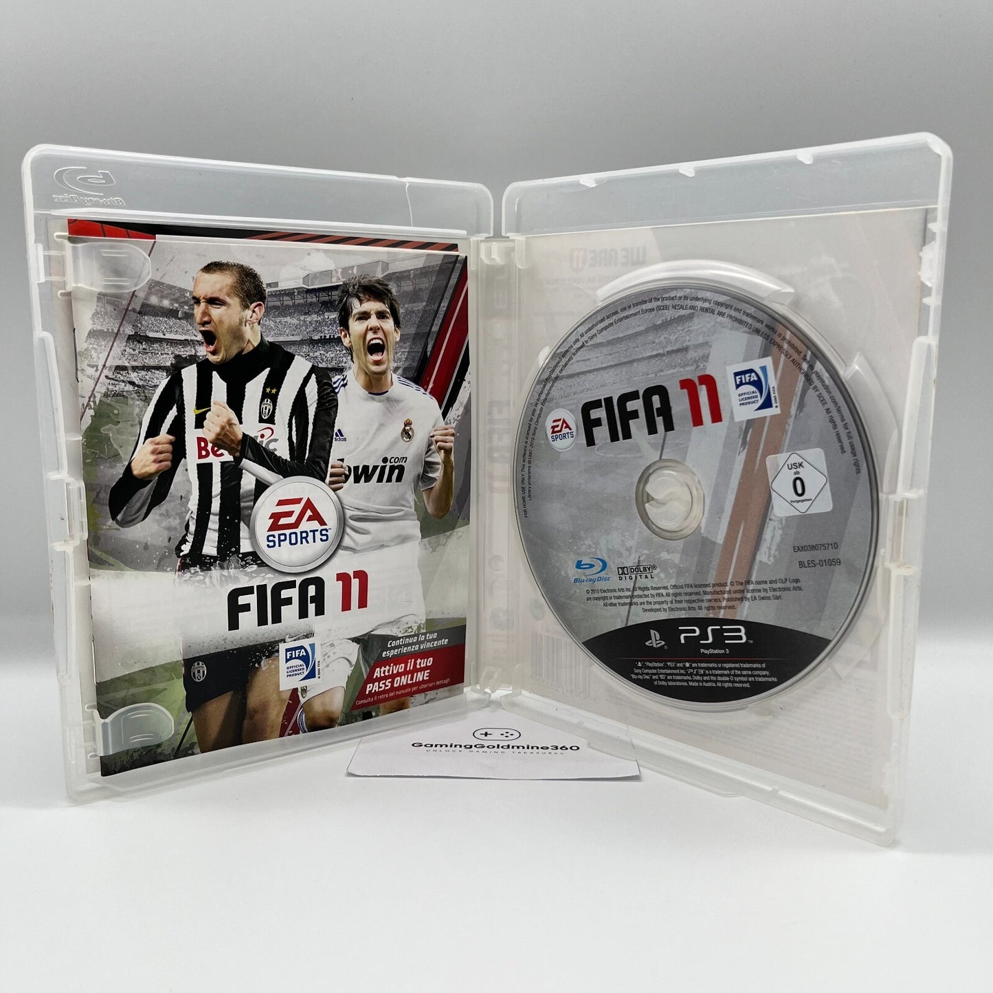 FIFA 11 PS3 Italiano Completo con Manuale PAL EA Sony PlayStation 3 COME NUOVO