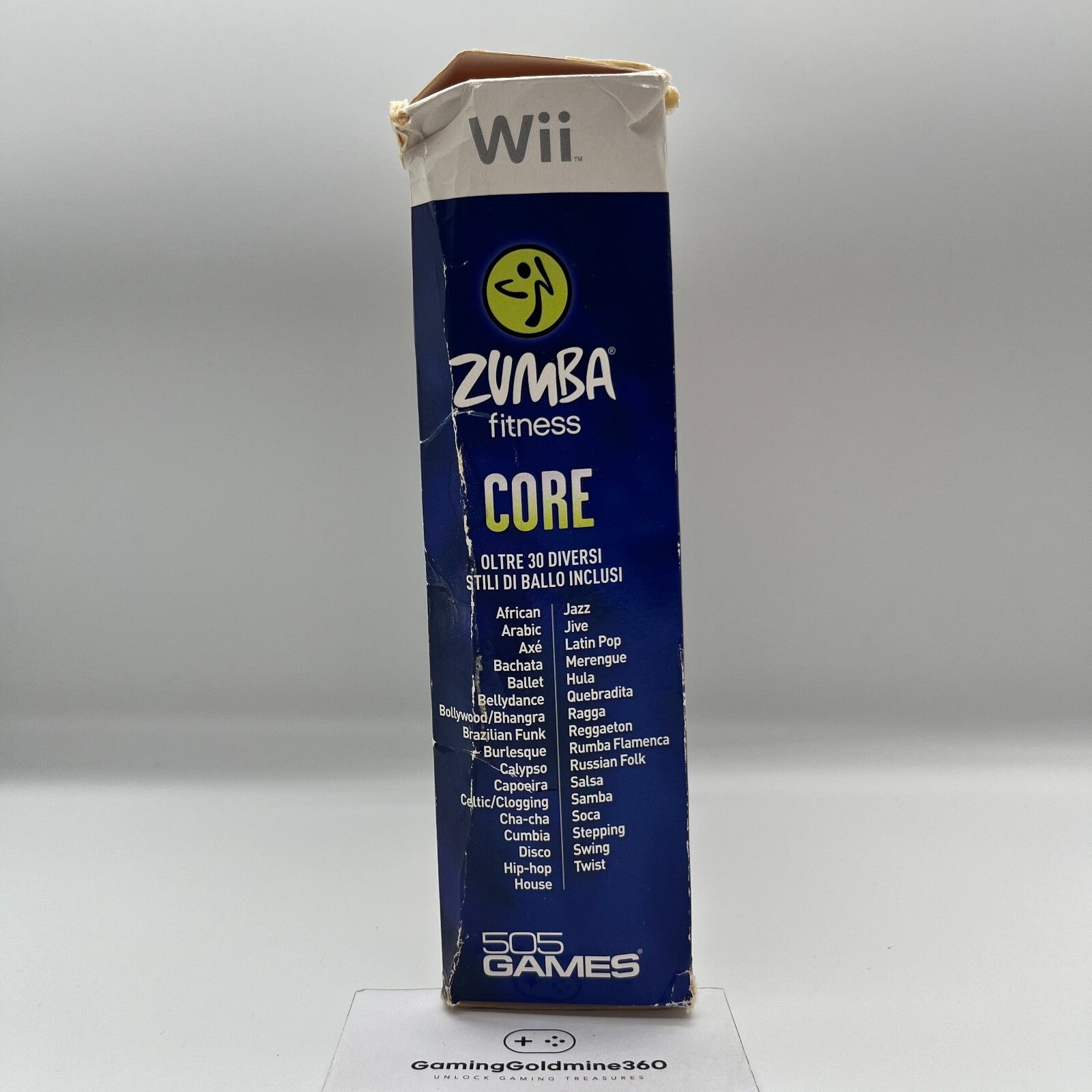 ZUMBA Fitness Core Nintendo Wii Italiano Completo con CINTURA, Scatola e Manuale