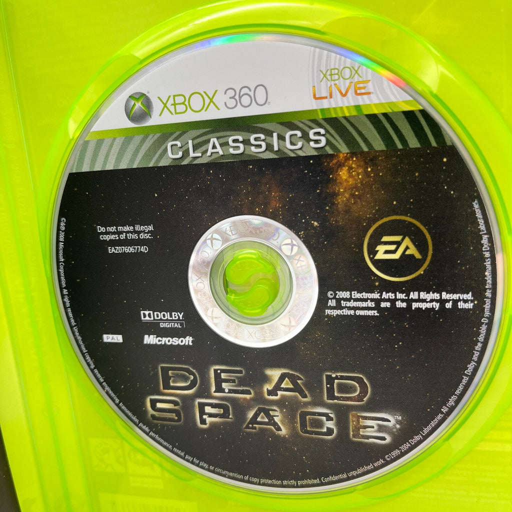 Dead Space Xbox 360 Italiano Completo con Manuale EA Microsoft COME NUOVO Horror