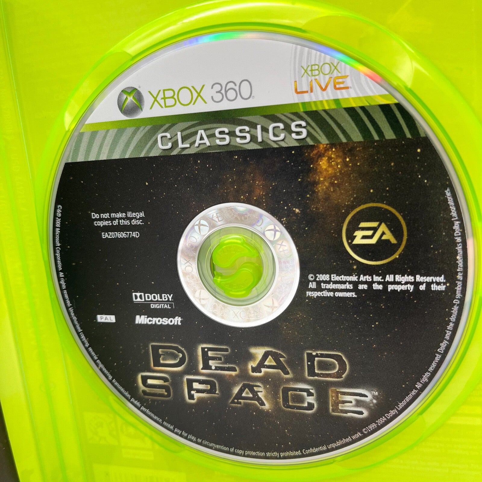 Dead Space Xbox 360 Italiano Completo con Manuale EA Microsoft COME NUOVO Horror