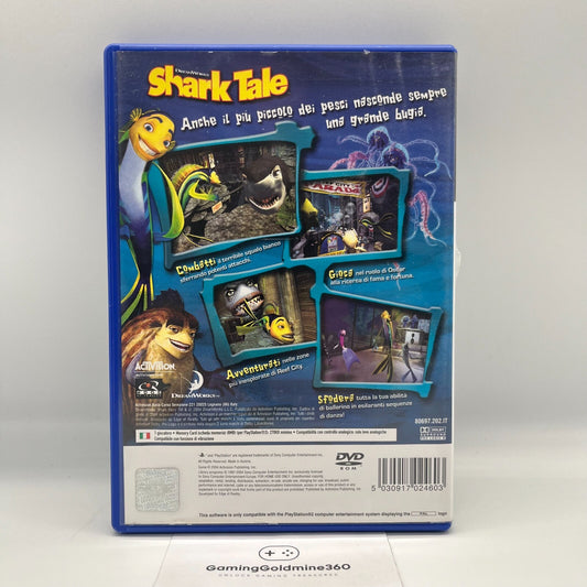 Shark Tale PS2 Italiano Completo con Manuale Activision Sony PlayStation 2 OTTIM