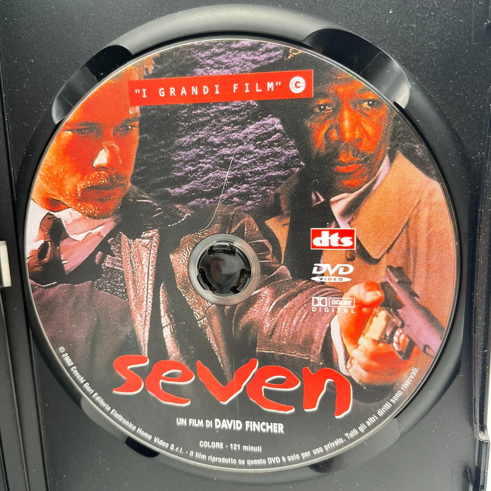 Seven (1995) DVD Italiano David Fincher, Brad Pitt, Morgan Freeman, Kevin Spacey