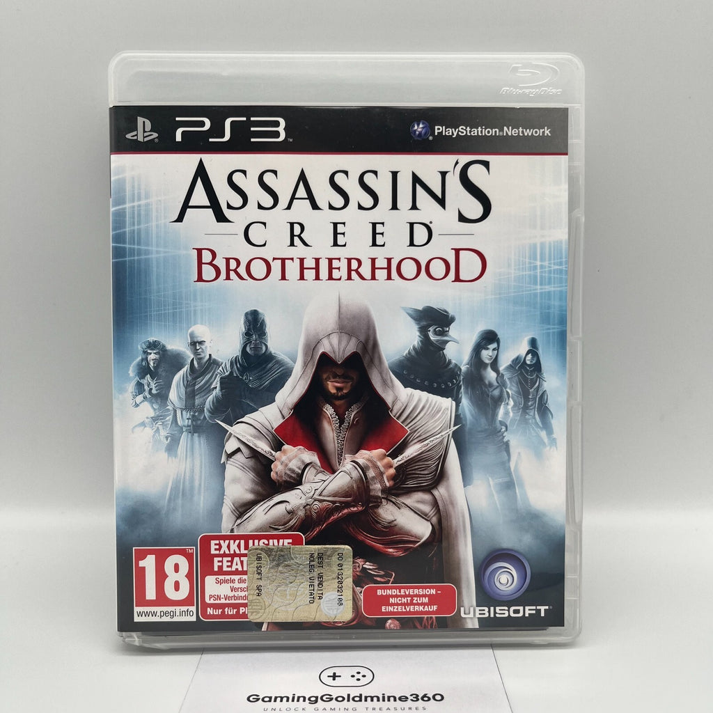 Assassin's Creed PS3 Bundle (5 GIOCHI) Completi PAL Ubisoft Sony PlayStation 3