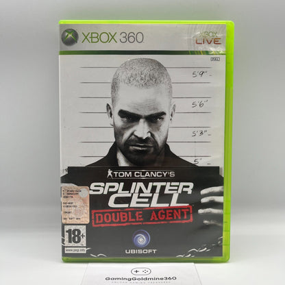 TOM CLANCY'S Splinter Cell Double Agent+Ghost Recon Advanced WarFighter Xbox 360