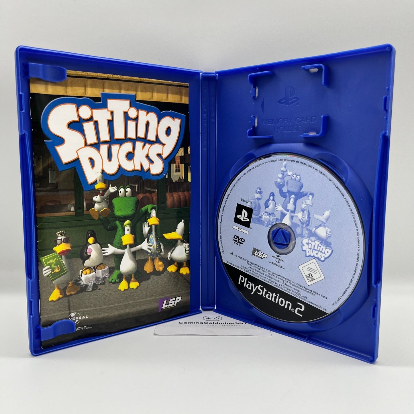 Sitting Ducks PS2 Italiano Completo con Manuale Universal Sony PlayStation 2