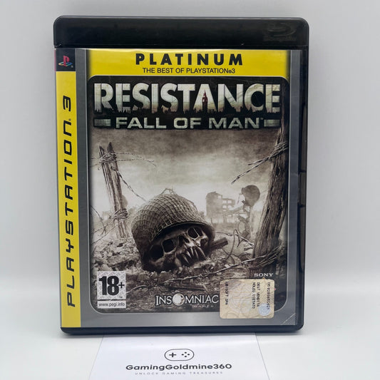 RESISTANCE Fall of Man PS3 Italiano PAL Insomniac Sony PlayStation 3 OTTIME COND