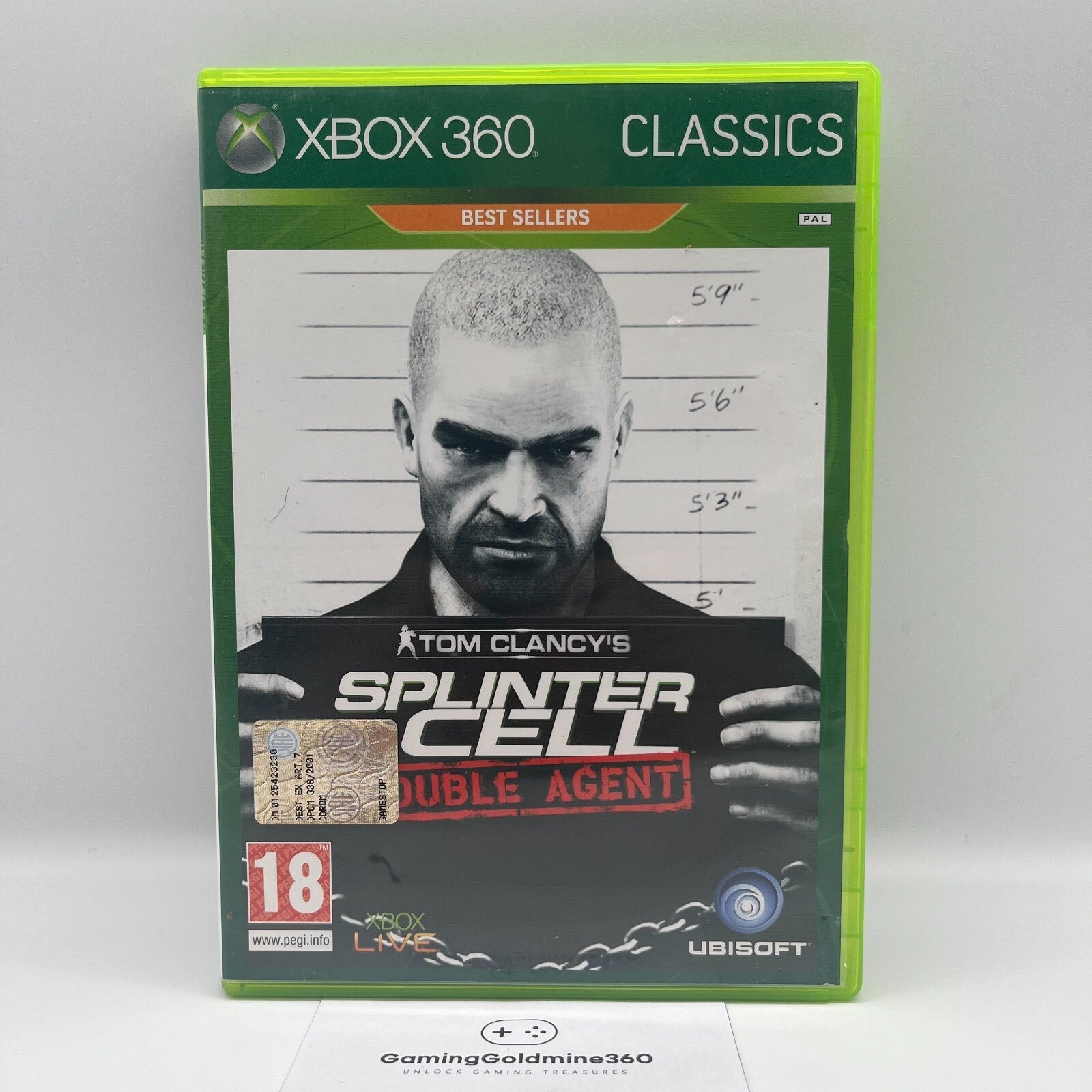 Tom Clancy's Splinter Cell Double Agent Xbox 360 CLASSICS Italiano PAL Ubisoft