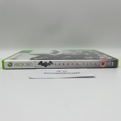 BATMAN Arkham City Xbox 360 Completo con Manuale PAL Multilingua WarnerBros DC