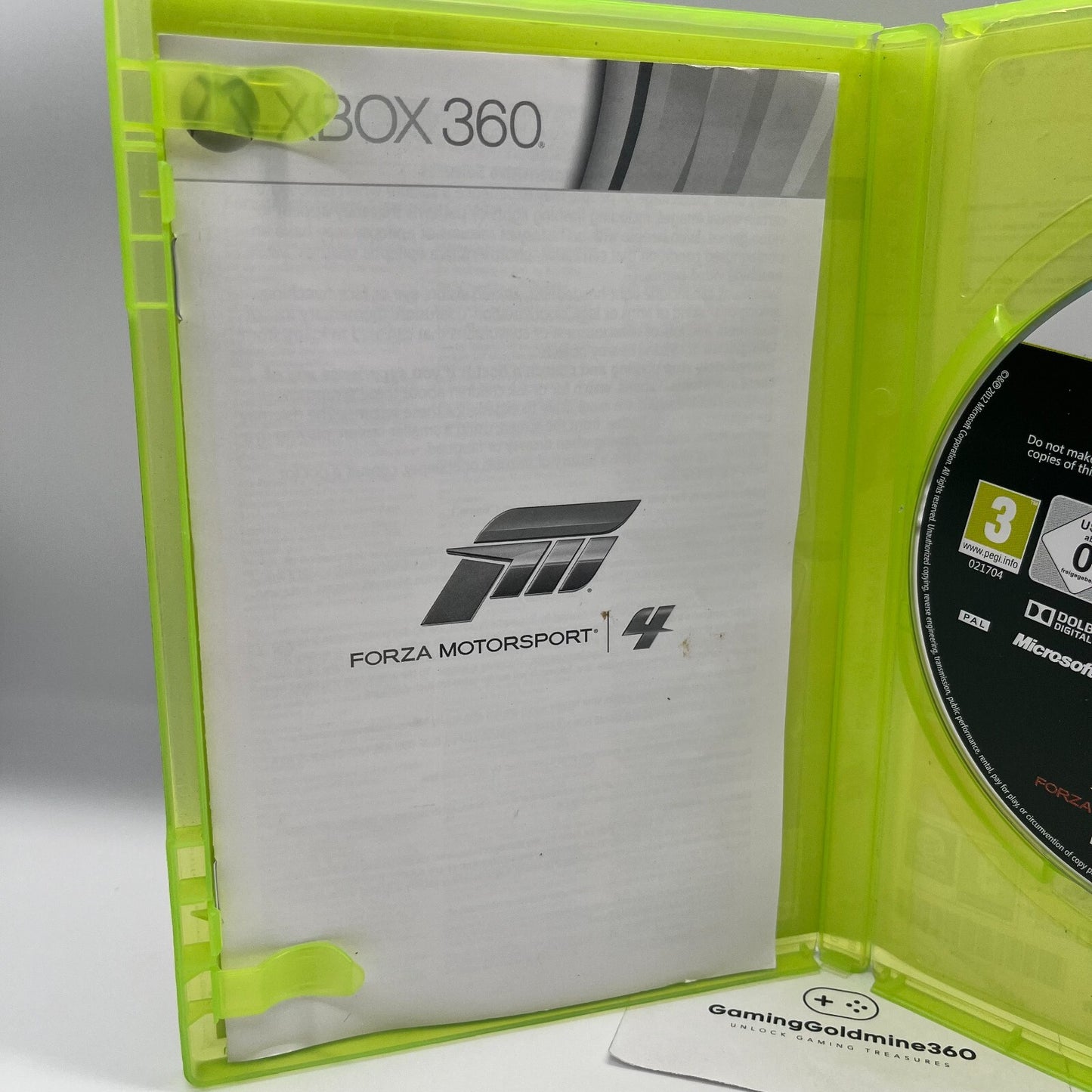 Forza MotorSport 4 Xbox 360 Completo + Manuale PAL Multilingua FR Microsoft TOP