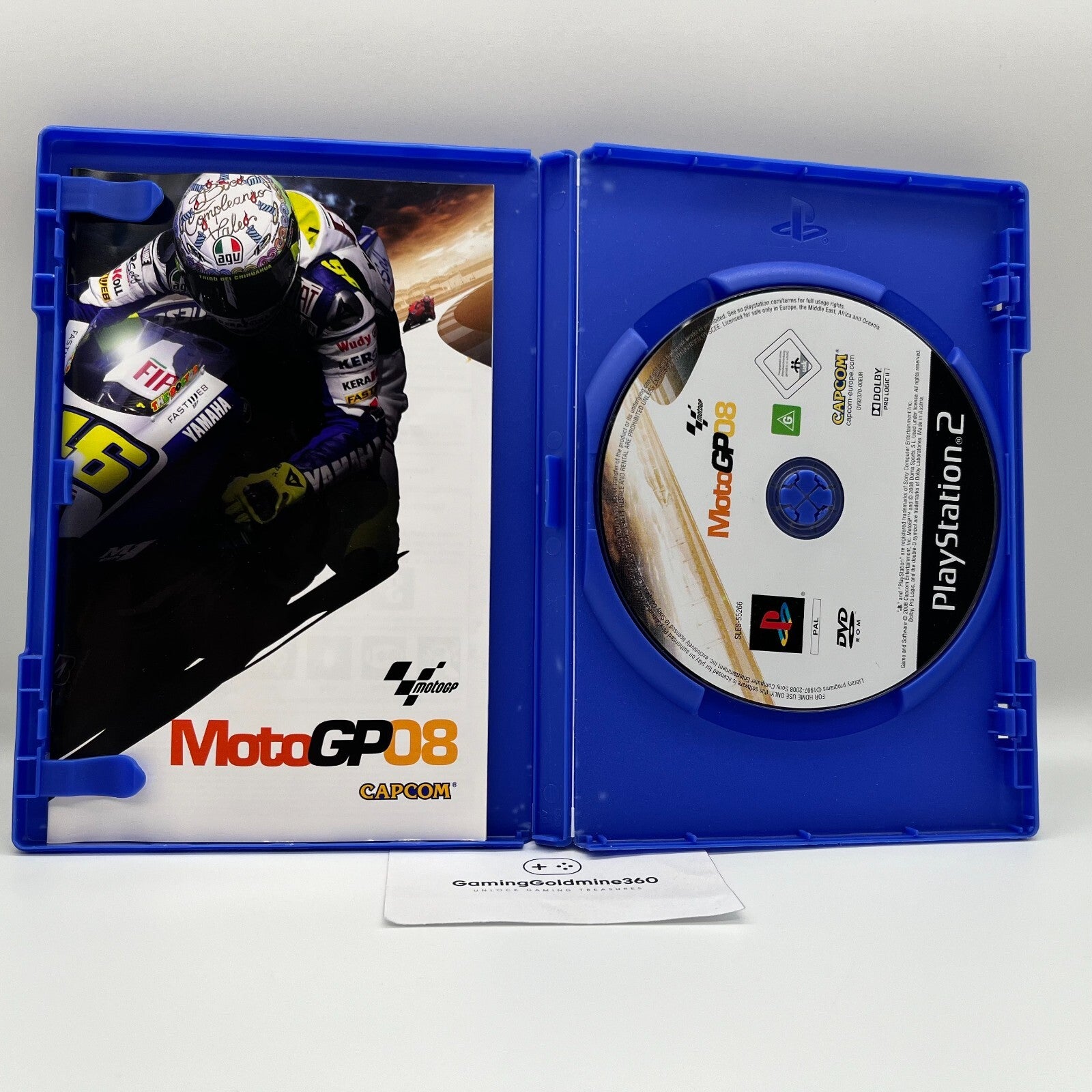 MOTOGP GP 08 PS2 Italiano Completo con Manuale PAL Capcom Sony PlayStation 2