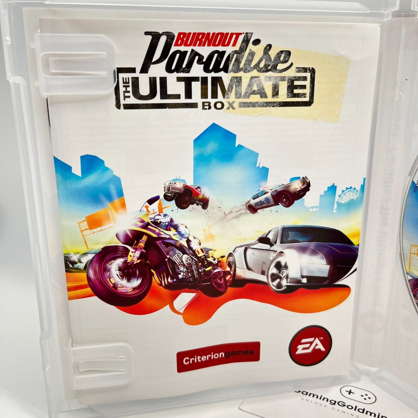 BURNOUT PARADISE The Ultimate Box PS3 Italiano Completo PAL Sony PLayStation 3