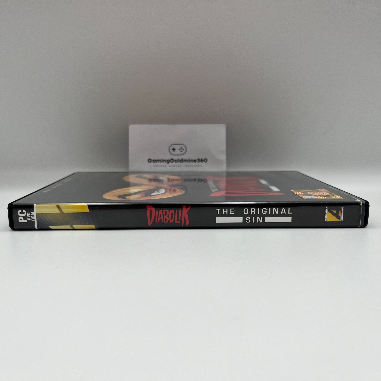 DIABOLIK The Original Sin PC DVD-Rom Gioco Completo con Manuale OTTIME CONDIZION