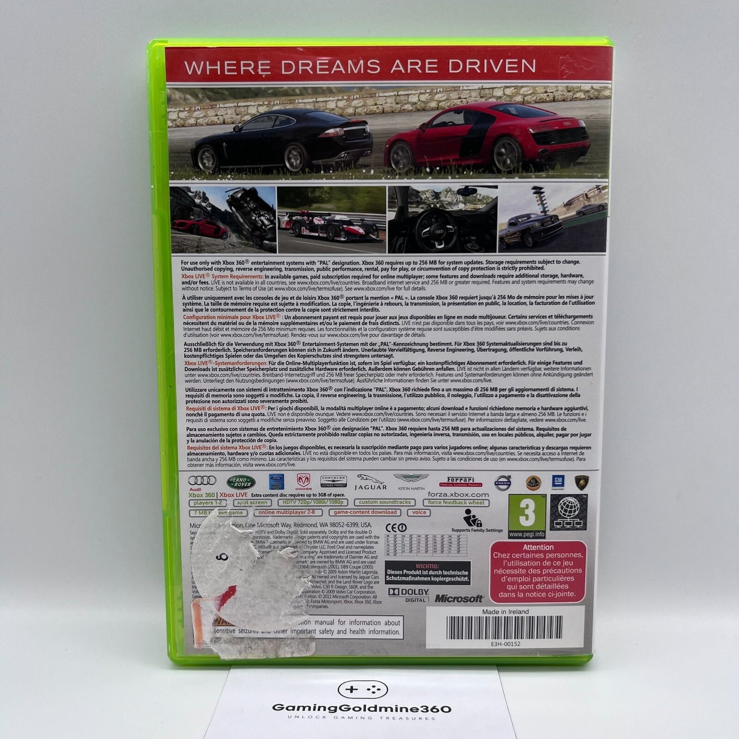 Forza Motorsport Collection (2-3-4) Xbox 360 Pal Completi Microsoft Xbox360 TOP