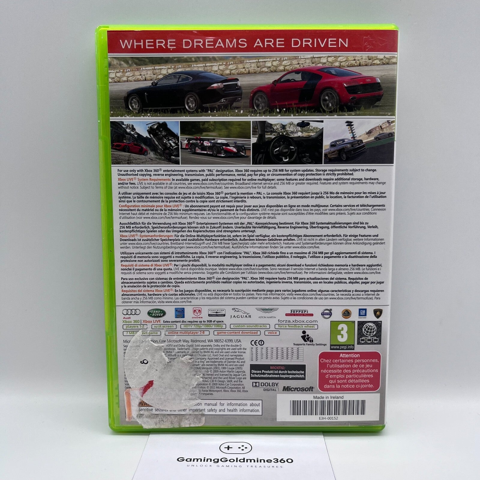 Forza Motorsport Collection (2-3-4) Xbox 360 Pal Completi Microsoft Xbox360 TOP