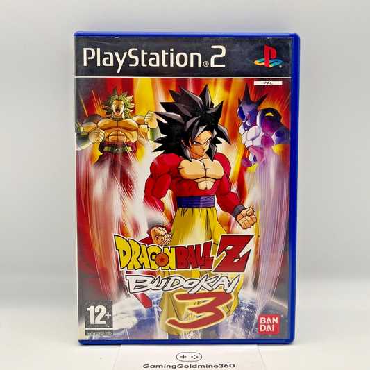 DragonBall Z Budokai 3 PS2 Completo con Manuale PAL Bandai Sony PlayStation 2