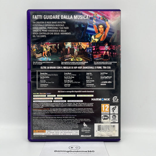 Dance Central Xbox 360 Kinect Italiano PAL senza manuale Harmonix Microsoft BUON