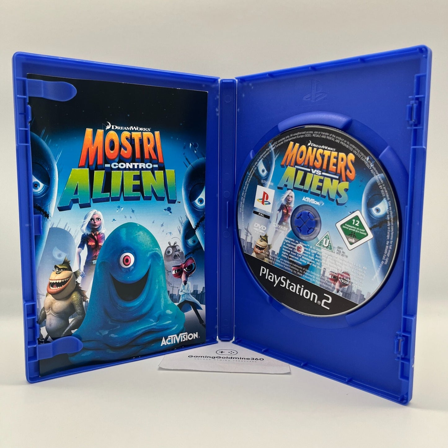 Mostri Contro Alieni PS2 Italiano Completo Activison Sony PlayStation 2 OTTIMO
