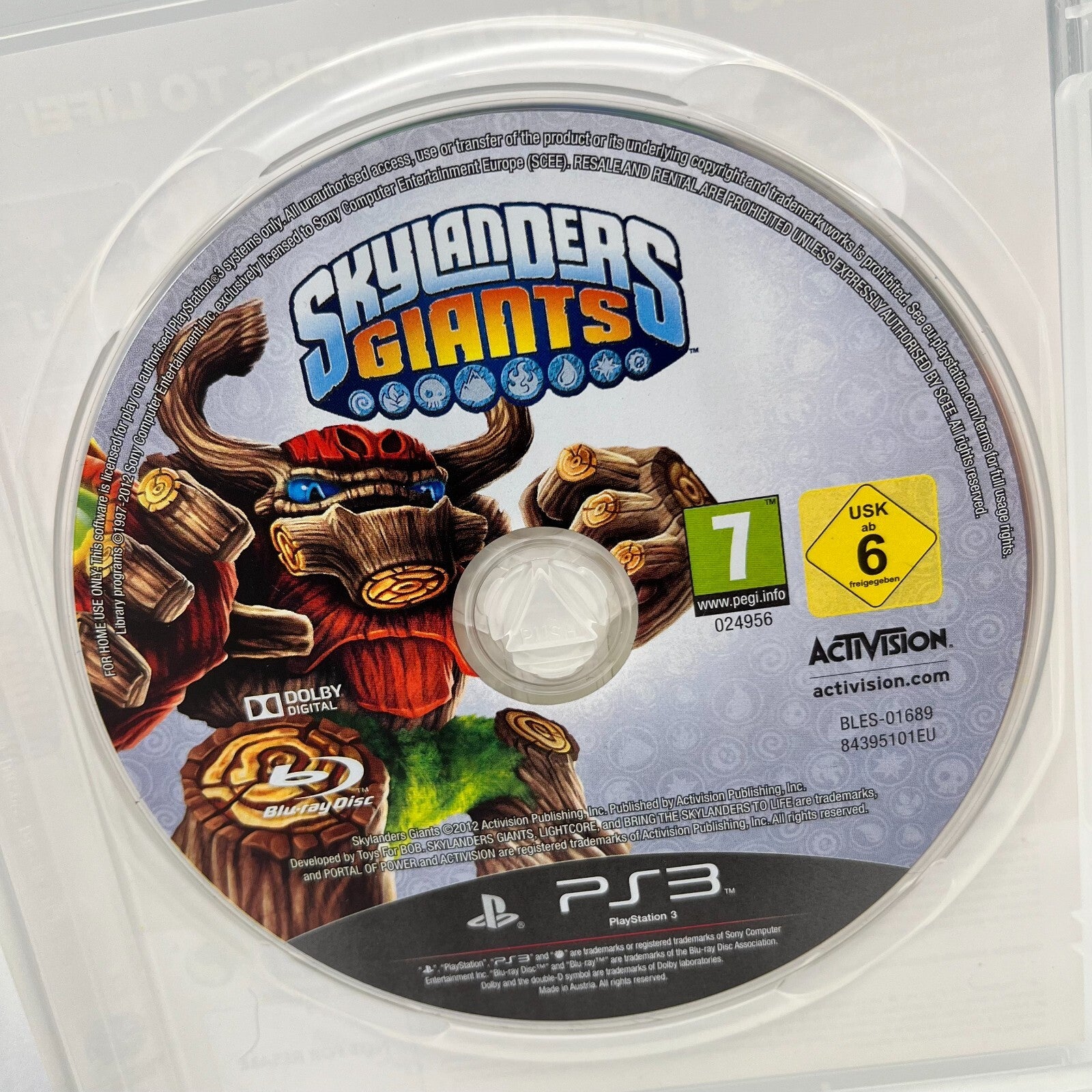 SKYLANDERS Giants PS3 Italiano Completo PAL Activision Sony PlayStation 3 OTTIMO