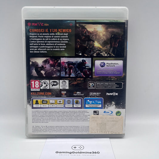 KillZone 3 PS3 Italiano Completo con Manuale PAL Sony PlayStation 3 OTTIME CONDI