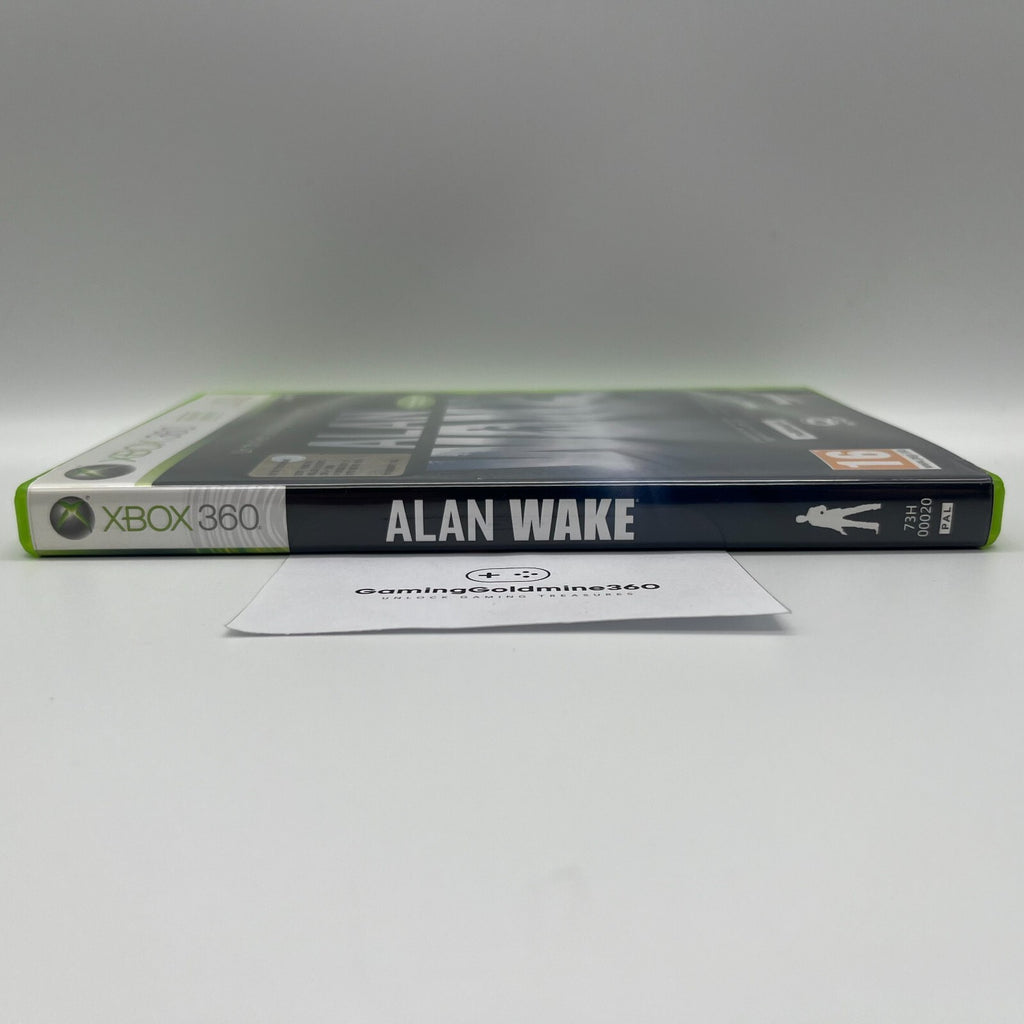 Alan Wake Xbox 360 Italiano Completo PAL Remedy Microsoft Xbox360 COME NUOVO