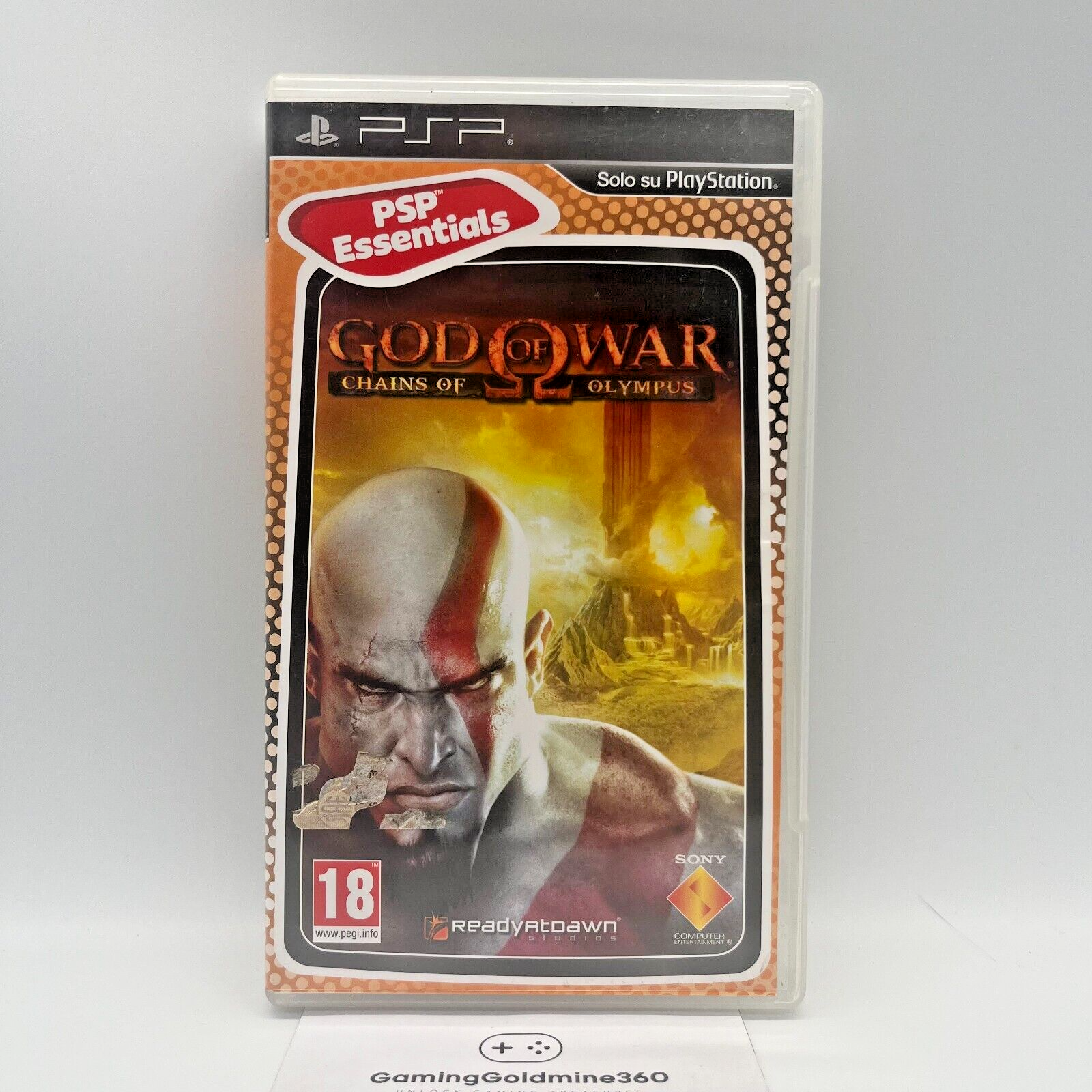 GOD OF WAR: Chains of Olympus PSP Italiano Compleo Sony PlayStation Portable
