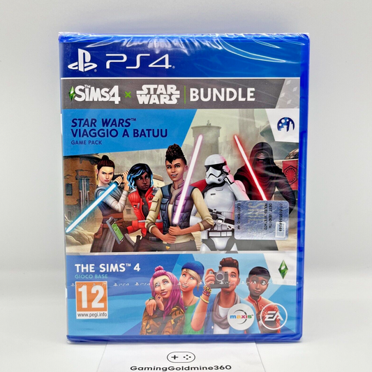The Sims 4 x Star Wars Viaggio a Batuu BUNDLE PS4 Italiano EA Sony PlayStation 4