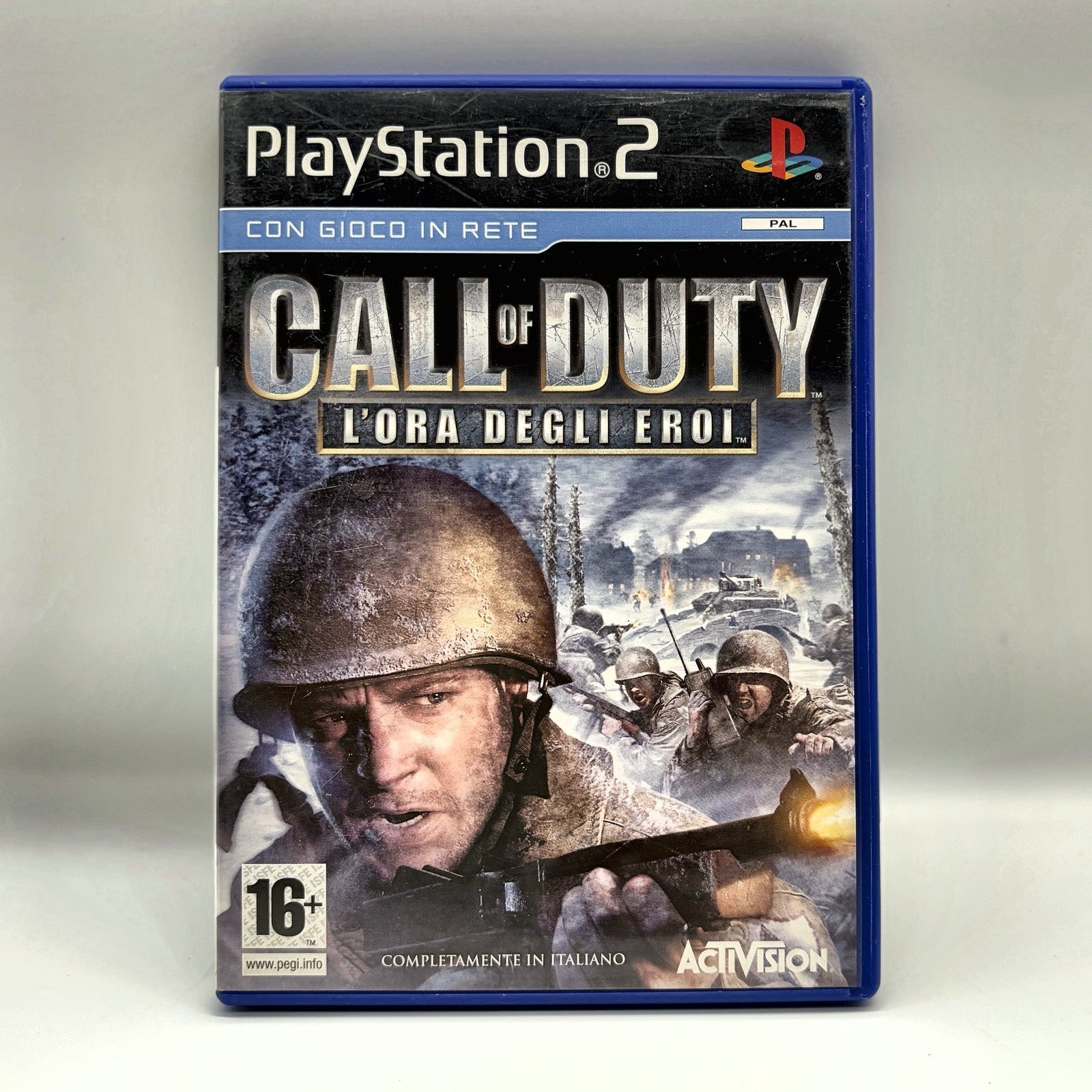 Call of Duty L'Ora degli Eroi PS2 PlayStation 2 PAL ITA Activision FPS