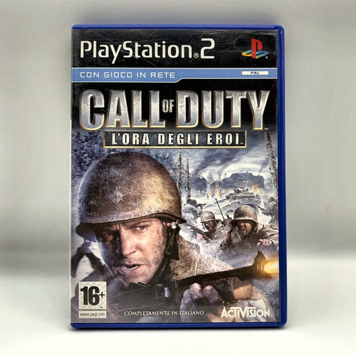 Call of Duty L'Ora degli Eroi PS2 PlayStation 2 PAL ITA Activision FPS