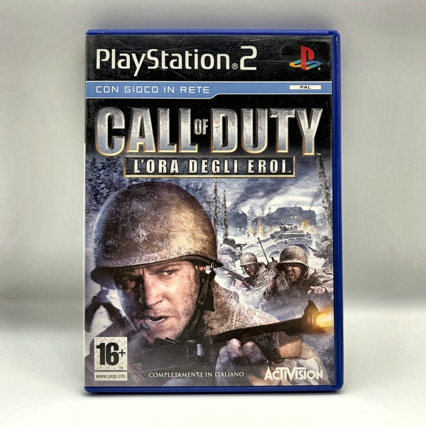 Call of Duty L'Ora degli Eroi PS2 PlayStation 2 PAL ITA Activision FPS