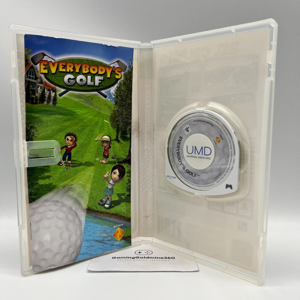 Everybody's Golf PSP PAL Italiano COMPLETO con Manuale Sony Playstation Portable