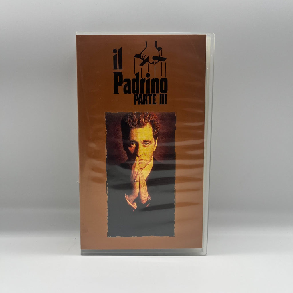 Il Padrino Trilogia VHS Box Set 🎬 25° Anniversario Ita Paramount Coppola Raro