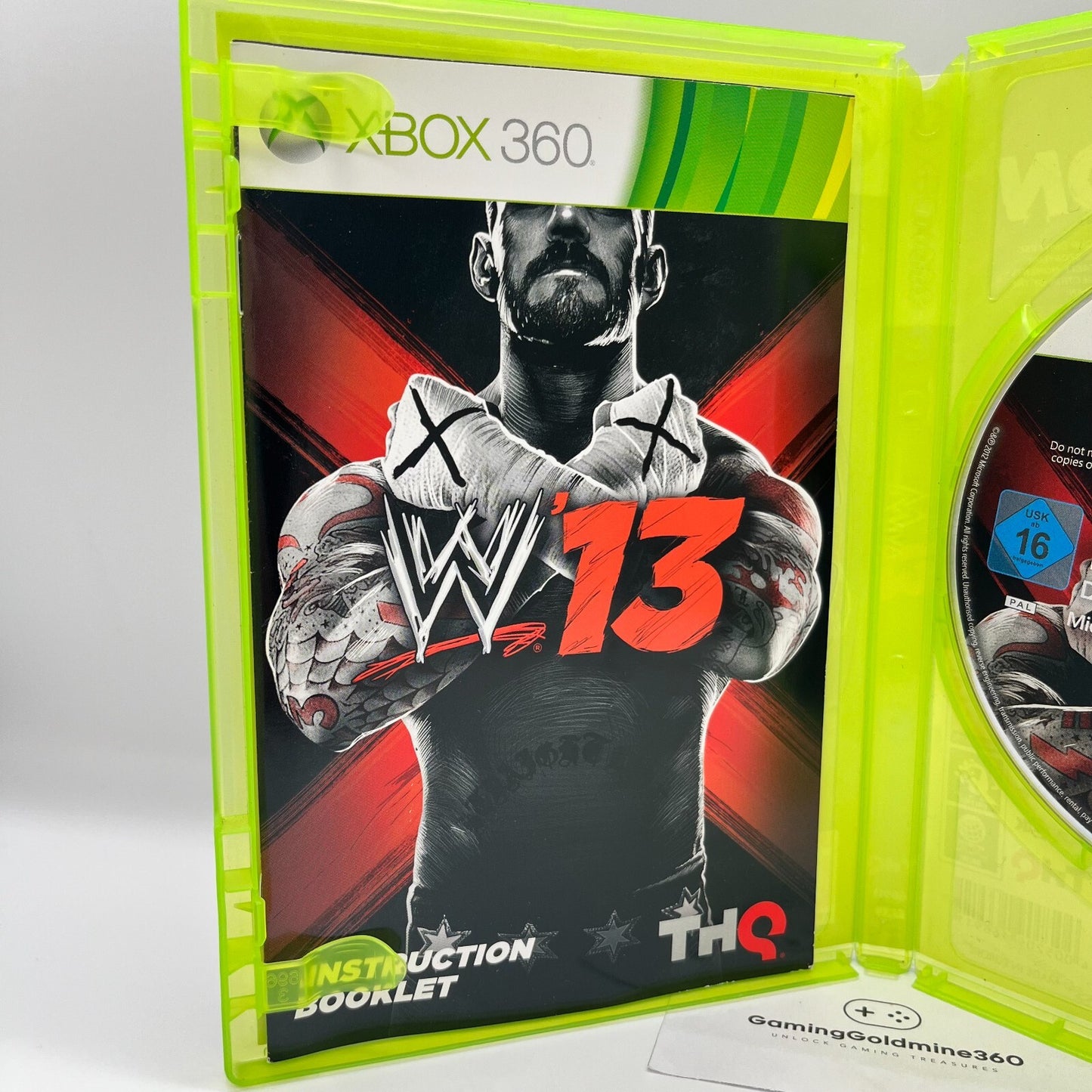 WWE 13 Xbox 360 Italiano Completo con Manuale PAL THQ Microsoft COME NUOVO