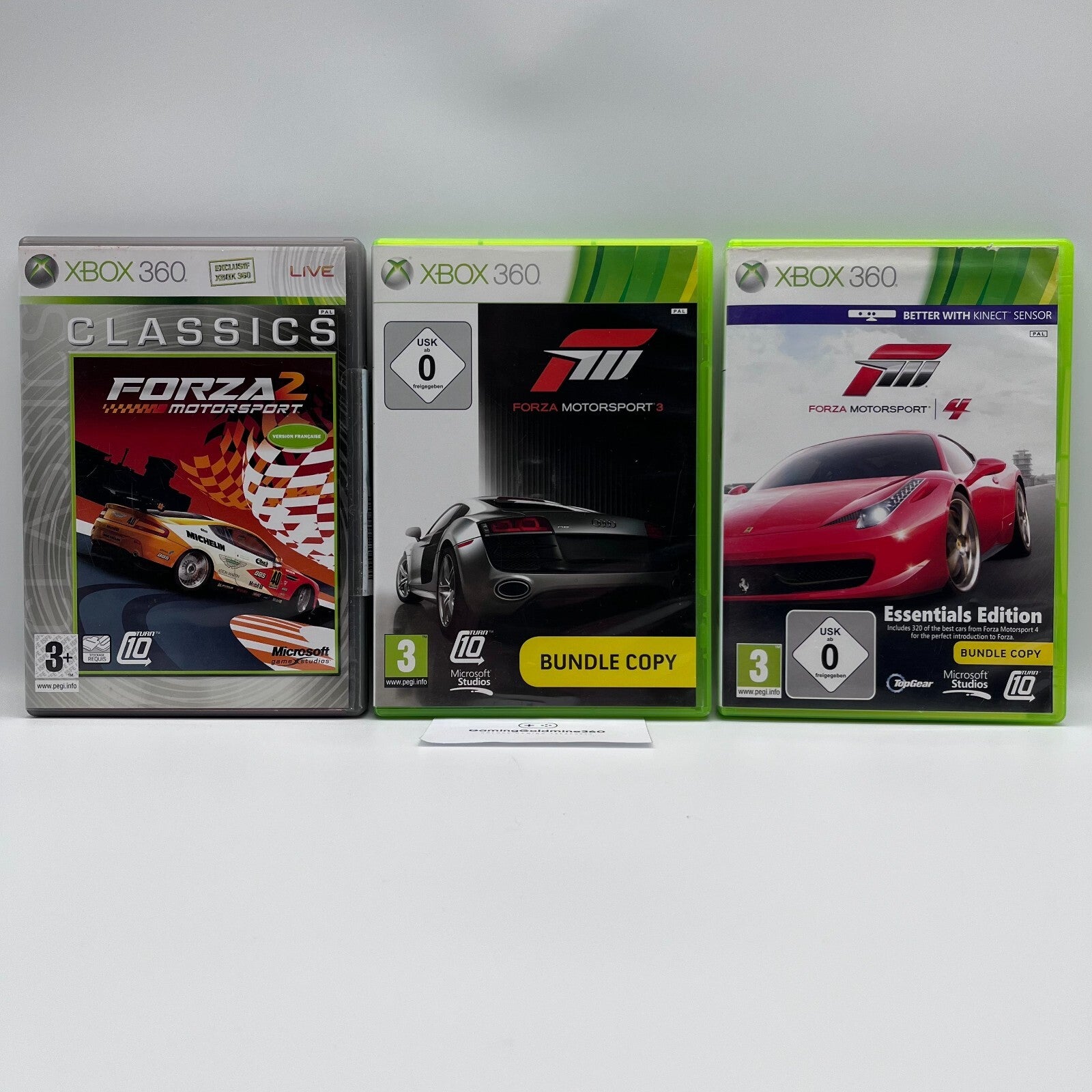 Forza Motorsport Collection (2-3-4) Xbox 360 Pal Completi Microsoft Xbox360 TOP