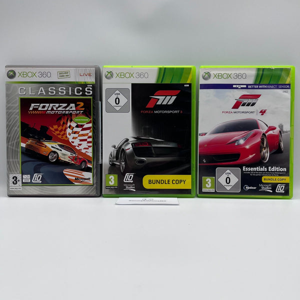 Forza Motorsport Collection (2-3-4) – Xbox 360 (PAL)